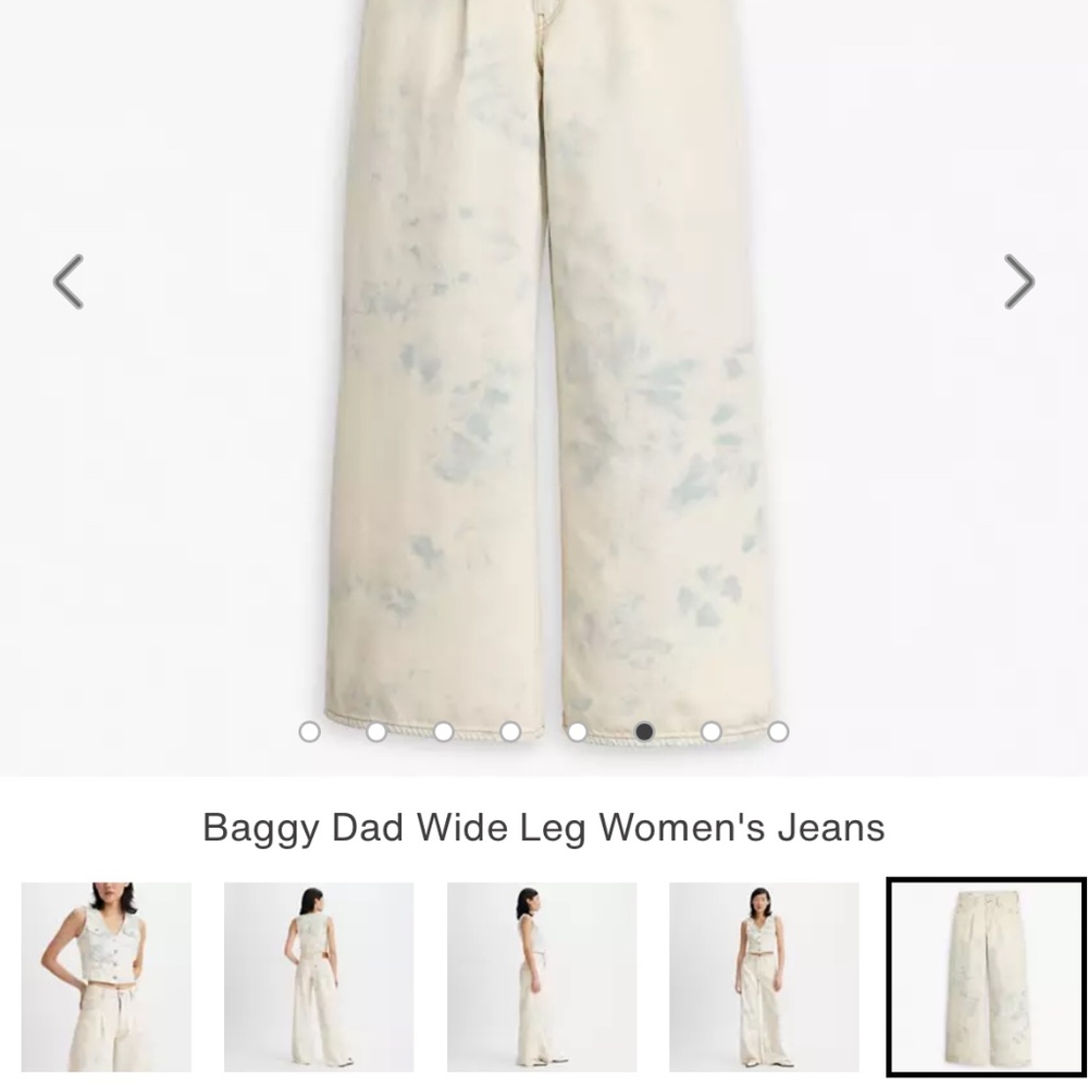 Levi’s Big Daddy wide leg jeans